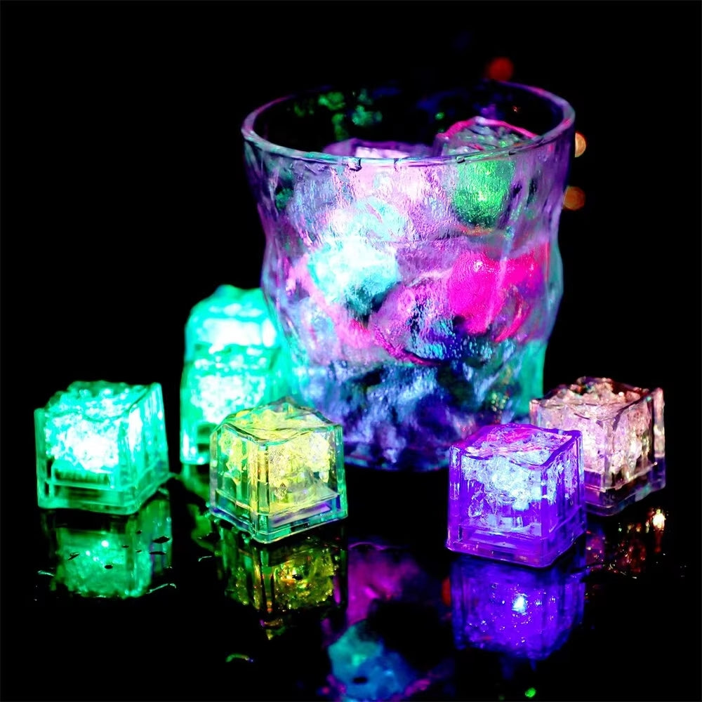 LED Ice Cubes | For a Stylish Drink Experience | Set of 12 pieces