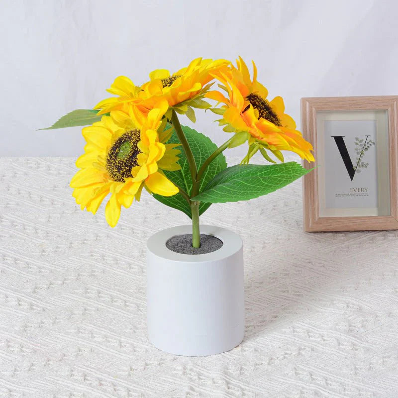 LED Zonnebloemlamp | Breng Vreugde in Elke Kamer! 🌻✨