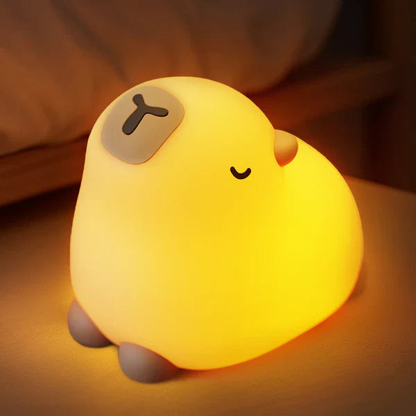 Capybara LED Nightlight | Cute Lamp