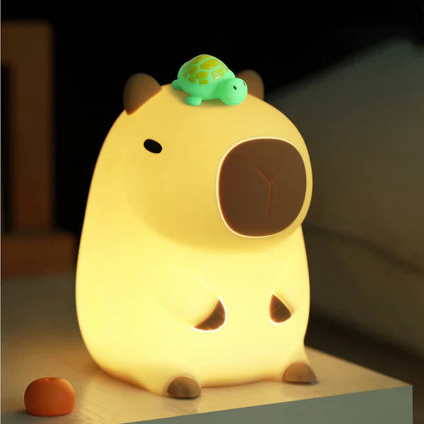 Capybara LED Nightlight | Cute Lamp